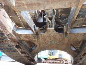 Used , HITACHI ZX75USK-5B Excavator ( 0.25㎥ )