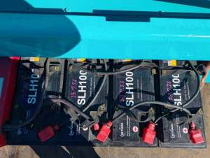 Used , AIRMAN ENTL099A Aerial work platform ( 9.9m )