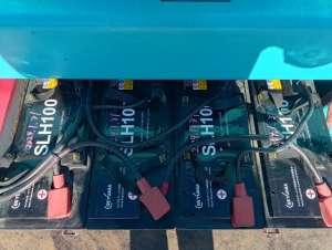 Used , AIRMAN ENTL099A Aerial work platform ( 9.9m )