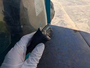 Used , AIRMAN ENCL040 Aerial work platform ( 4.0m )