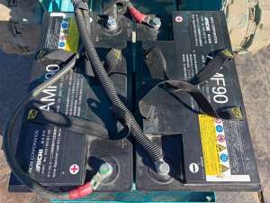 Used , AIRMAN ENCL040 Aerial work platform ( 4.0m )