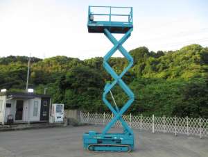 Used , AIRMAN ENCL06 Aerial work platform ( 6m )