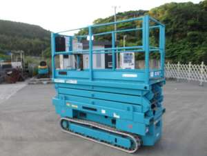 Used , AIRMAN ENCL06 Aerial work platform ( 6m )