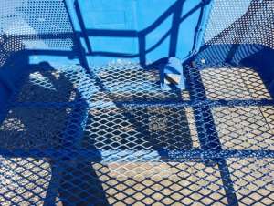 Used , AICHI SP350 Aerial work platform ( 35m )