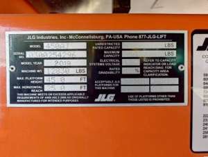 Used , JLG 450AJ Aerial work platform ( 13.7m )