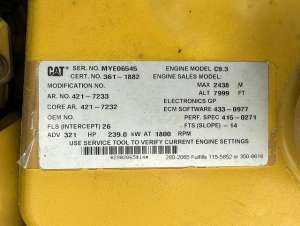 Used , CAT 336EH Excavator ( 1.4㎥ )