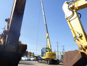 Used , MAEDA CC1485S-1 Crawler Crane