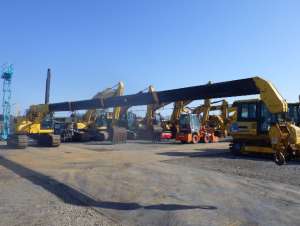 Used , MAEDA CC1485S-1 Crawler Crane