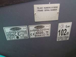 Used , EUREKA MAGNUM HDK SWEEPER