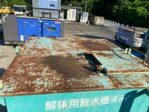 Used , AIRMAN (SDG25S) Demolition sprinkler 4㎥