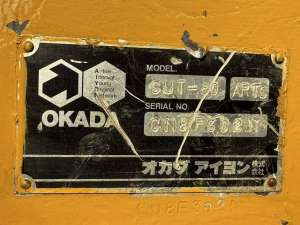 Used , OKADA CUT-80ARTS Cutter