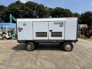 Used , AIRMAN PDS670SD-4C5 Compressor