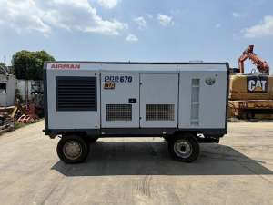 Used , AIRMAN PDS670SD-4C5 Compressor
