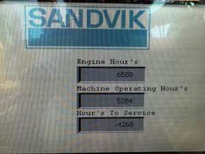 Used , SANDVIK QJ241 Mobile crusher