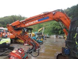 Used , HITACHI ZX75USL-3 Excavator ( 0.25㎥ )