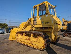 Used , KOMATSU D75S-5 Crawler loader