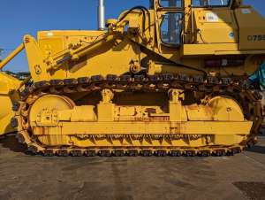 Used , KOMATSU D75S-5 Crawler loader