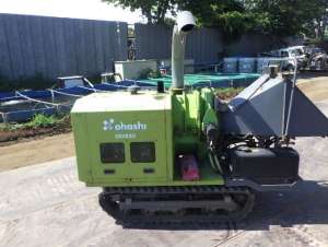 Used , OHASHI GS282D Wood chipper
