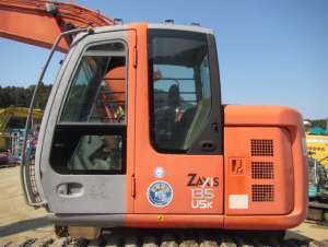 Used , HITACHI ZX135USK Excavator ( 0.45㎥ )
