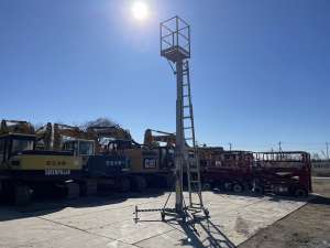 Used , NIKKEN TL65-3 Aerial work platform ( 4.6m )