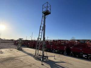 Used , NIKKEN TL65-3 Aerial work platform ( 4.6m )