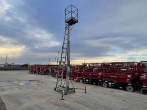 Used , NIKKEN TL65-3 Aerial work platform ( 4.6m )