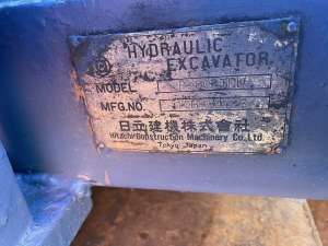 Used , HITACHI EX60-TDN Aerial work platform