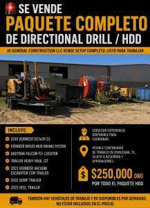 Used , Complete HDD Directional Drilling Package