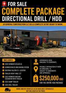 Used , Complete HDD Directional Drilling Package
