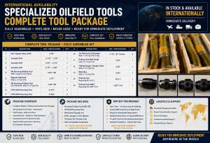 New , Specialized Oilfield Tools